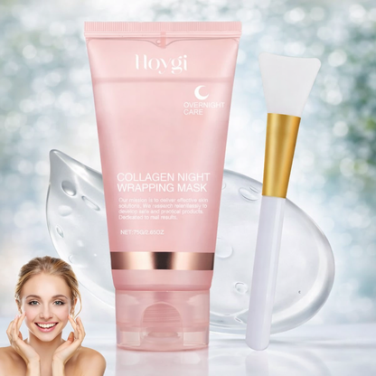 Noite de Seda — Máscara Facial de Colágeno (75g)