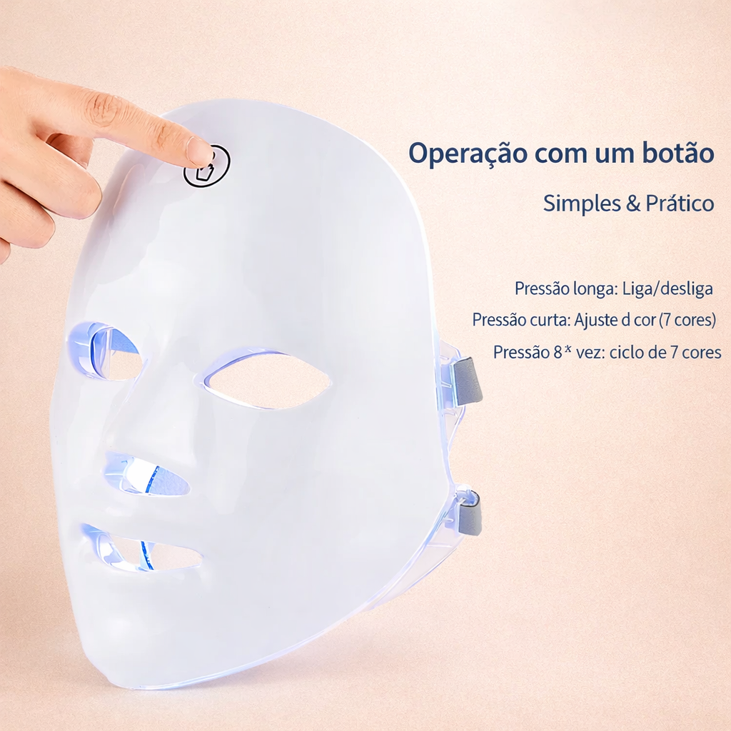 Aurora Skin — Máscara Facial LED Multicolor