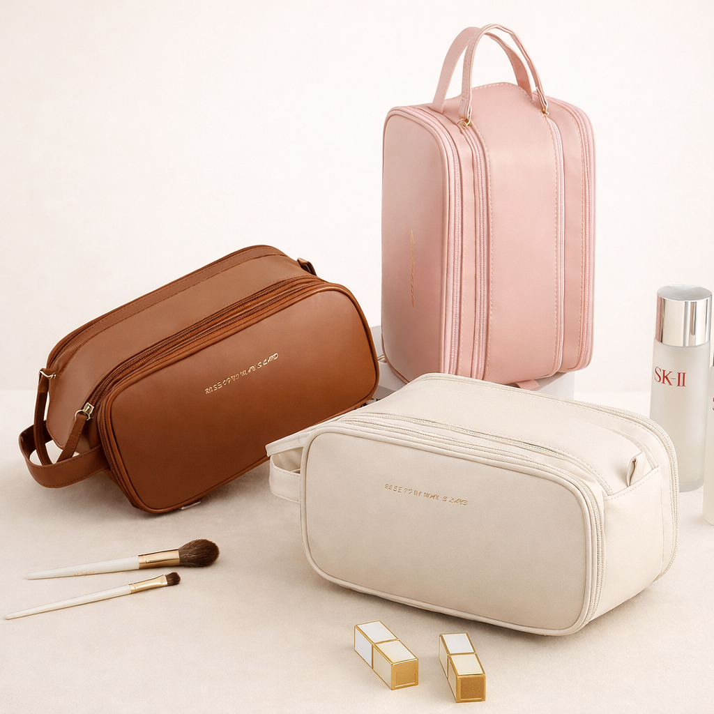 Soft U— Necessaire com Abertura em U