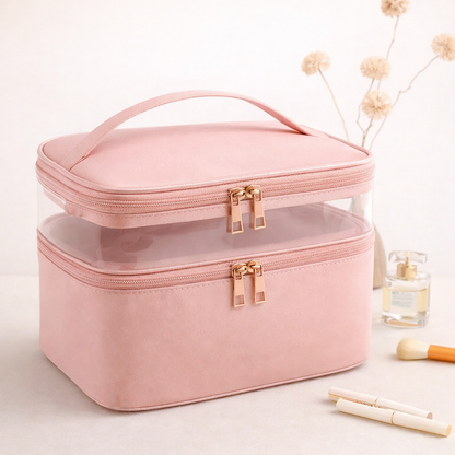Traveler Duo — Necessaire Dupla de Alta Capacidade