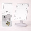 Glow Mirror  — Espelho de Mesa com 16 LEDs