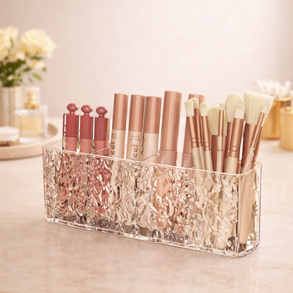 Clear Line Holder — Porta-Lápis e Porta-Pincel Minimalista