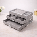 Jewel Pure Box — Porta-Joias Acrílico Luxo (3 Camadas)