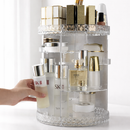 Crystal Spin Tower — Organizador Acrílico Giratório 360º