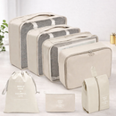 Kit Travel Smart — 7 Bolsas Organizadoras para Mala de Viagem