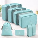 Kit Travel Smart — 7 Bolsas Organizadoras para Mala de Viagem