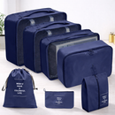 Kit Travel Smart — 7 Bolsas Organizadoras para Mala de Viagem