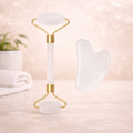 Ritual de Quartzo — Jade Roller + Gua Sha
