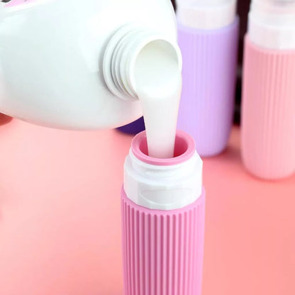Soft Squeeze  — Kit de Frascos de Silicone (90ml)