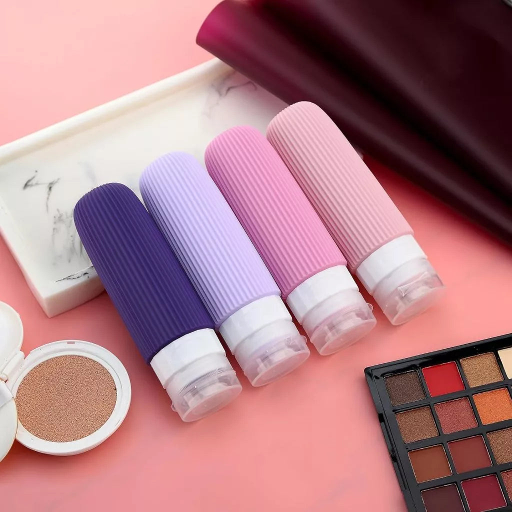Soft Squeeze  — Kit de Frascos de Silicone (90ml)
