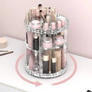 Crystal Spin Tower — Organizador Acrílico Giratório 360º