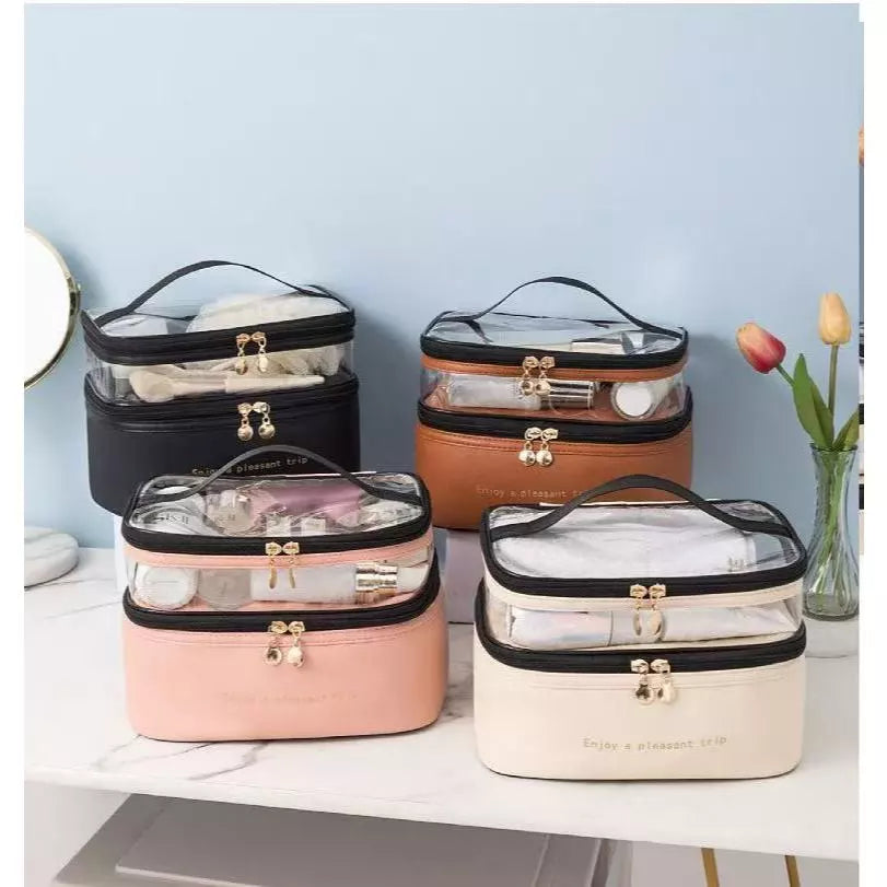 Traveler Duo — Necessaire Dupla de Alta Capacidade