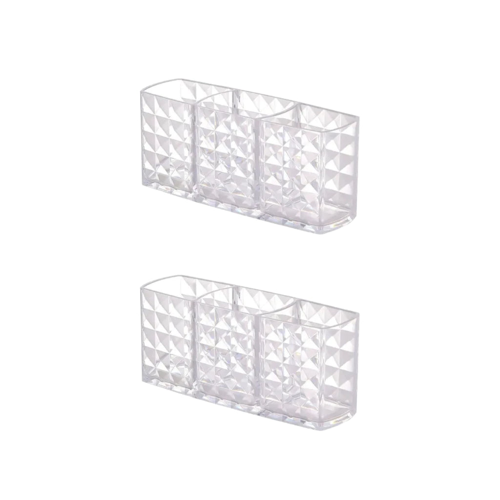 Clear Line Holder — Porta-Lápis e Porta-Pincel Minimalista