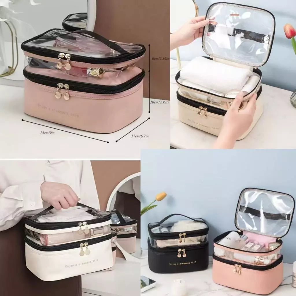 Traveler Duo — Necessaire Dupla de Alta Capacidade