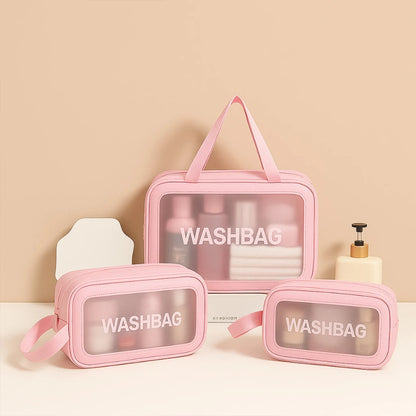 Trio Essencial — Kit de Necessaires Impermeáveis