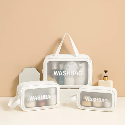 Trio Essencial — Kit de Necessaires Impermeáveis