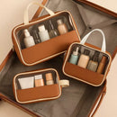 Crystal Lux Set — Trio de Necessaires Transparentes Premium