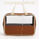 Crystal Lux Set — Trio de Necessaires Transparentes Premium