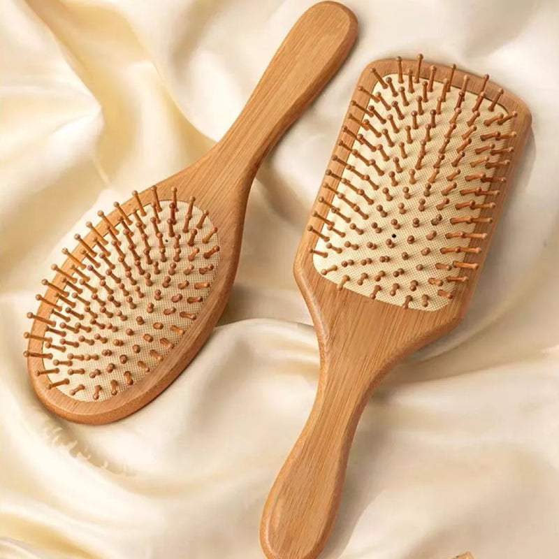 Pure Nature — Escova Raquete de Bambu