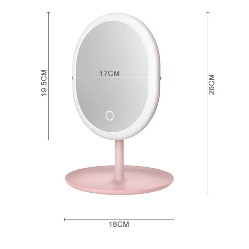 Aura Light Mirror — Espelho Decorativo com LED