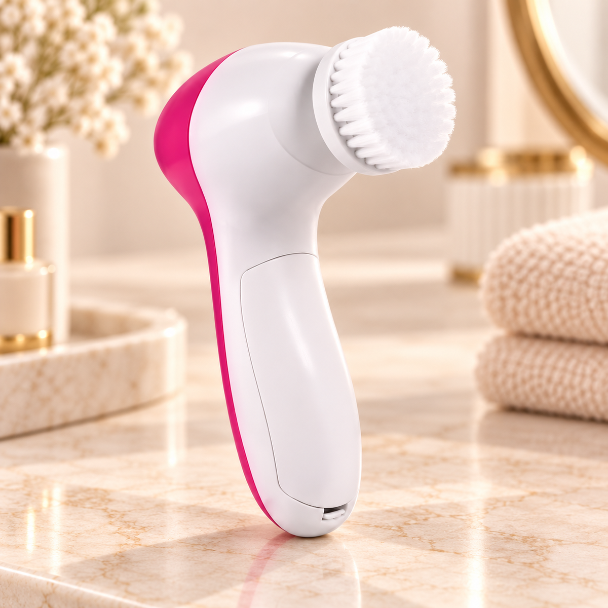 Deep Clean 5X — Escova de Limpeza Facial Elétrica 5 em 1