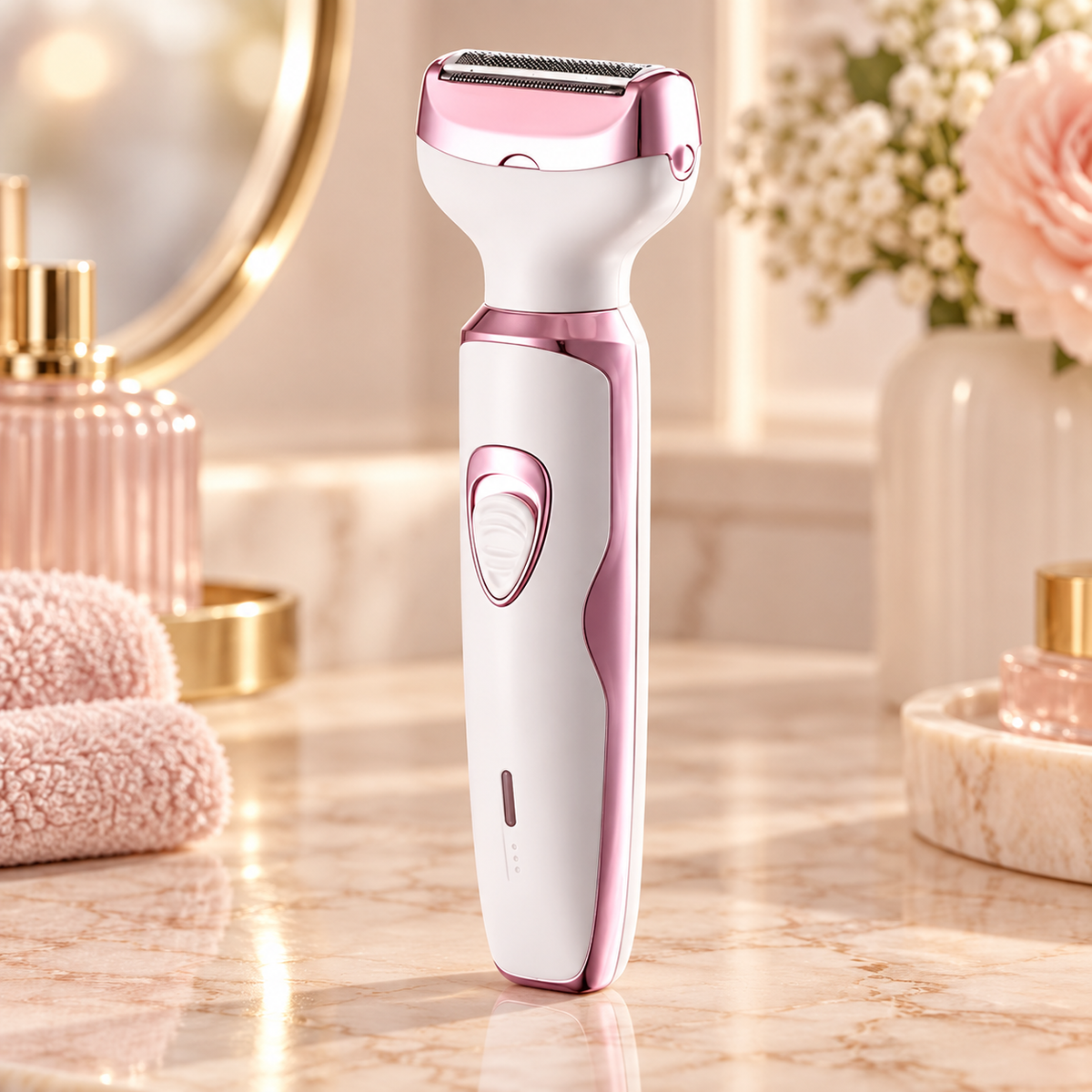 Silk Shave 4X — Depilador Elétrico Feminino 4 em 1 Recarregável