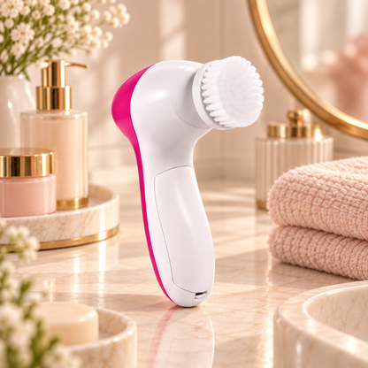 Deep Clean 5X — Escova de Limpeza Facial Elétrica 5 em 1
