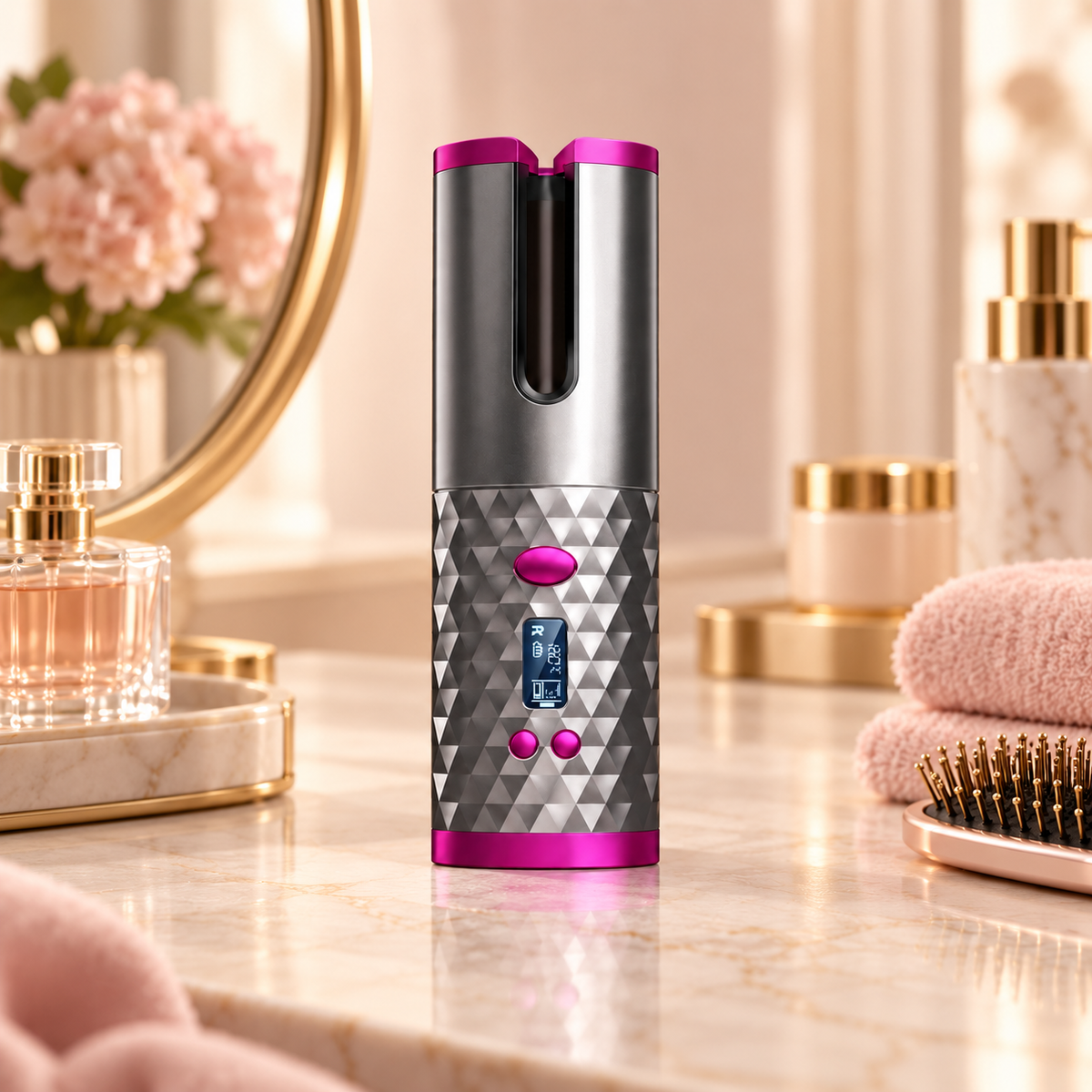 Auto Curl Pro — Modelador de Cachos Automático Sem Fio