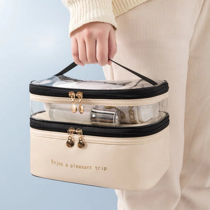 Traveler Duo — Necessaire Dupla de Alta Capacidade