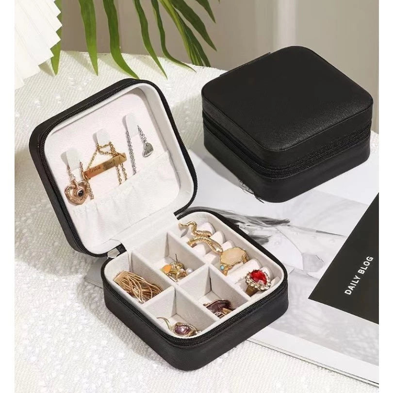 Caixa da Elegância — Porta-Joias Portátil Premium
