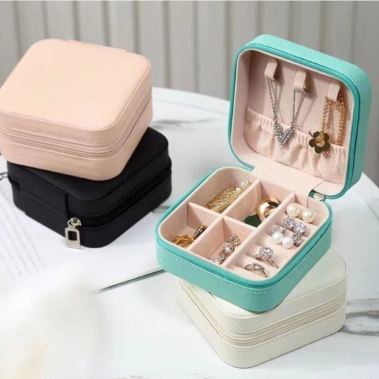 Caixa da Elegância — Porta-Joias Portátil Premium